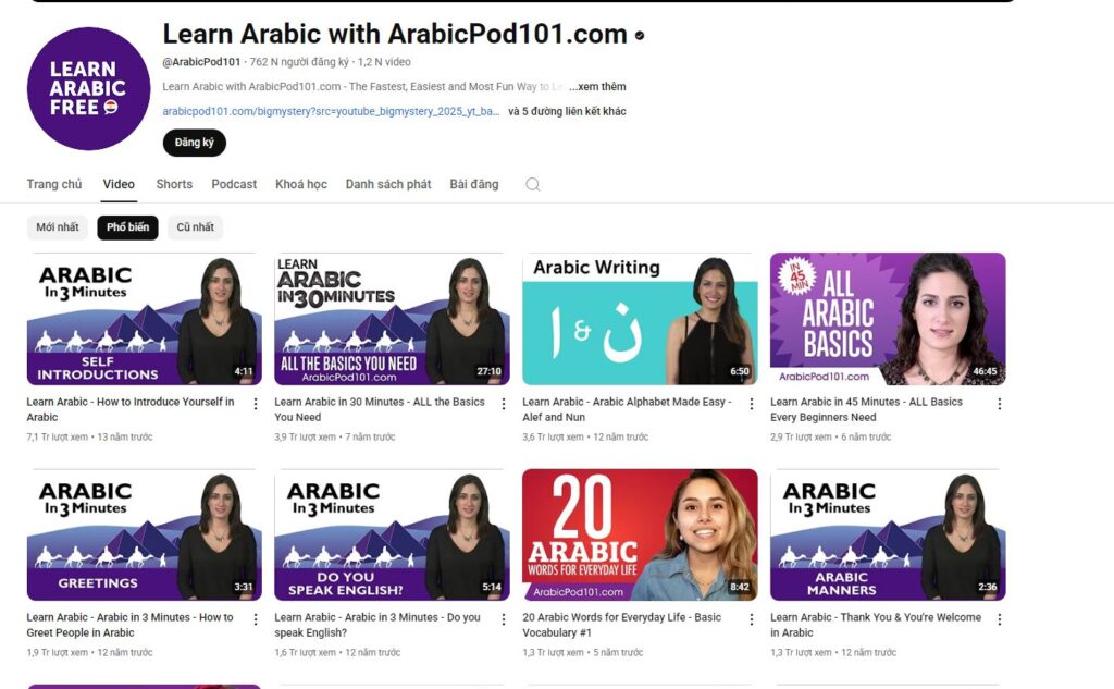 ArabicPod – Learn Arabic