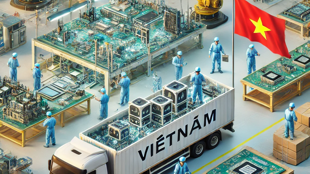 Machinery and electrical equipment from Vietnam