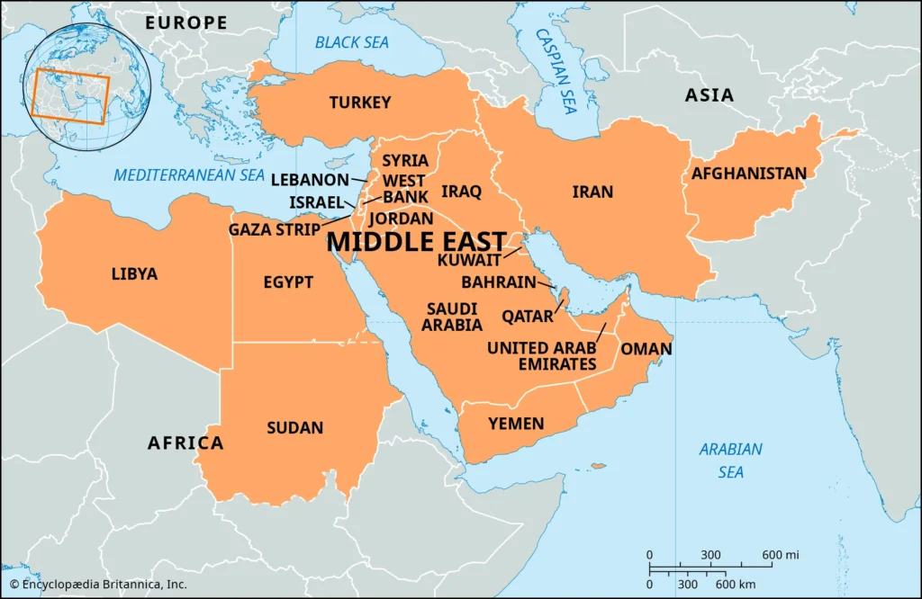 Middle East area